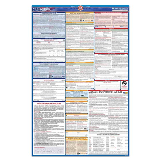 California Labor Law Poster + Compliance Protection Plan™