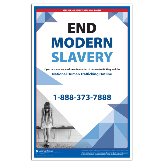 Nebraska Human Trafficking Poster