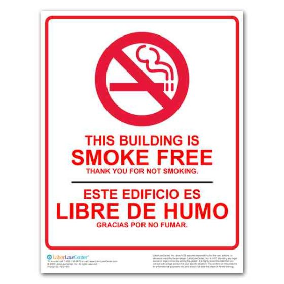 Michigan No Smoking Poster