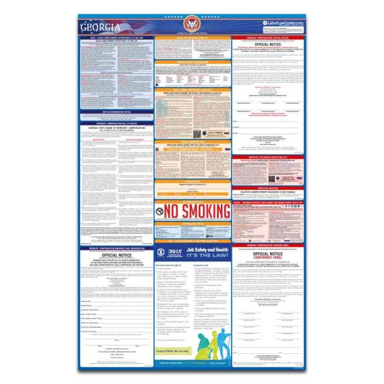 Georgia Labor Law Poster + Compliance Protection Plan™