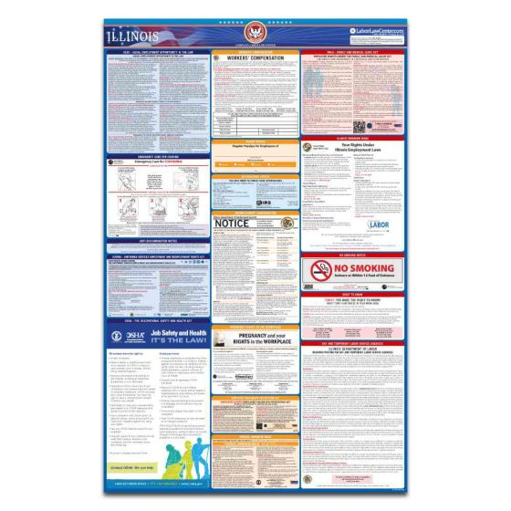 Illinois Labor Law Poster + Compliance Protection Plan™