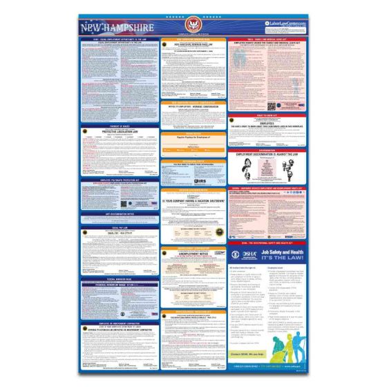 New Hampshire Labor Law Poster + Compliance Protection Plan™