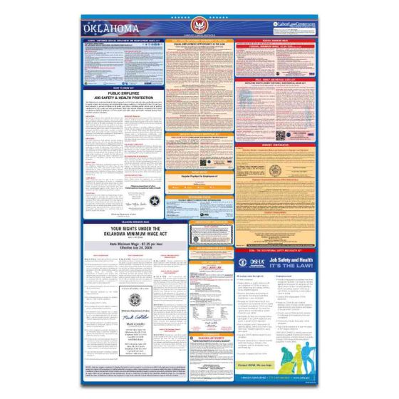 Oklahoma Labor Law Poster + Compliance Protection Plan™