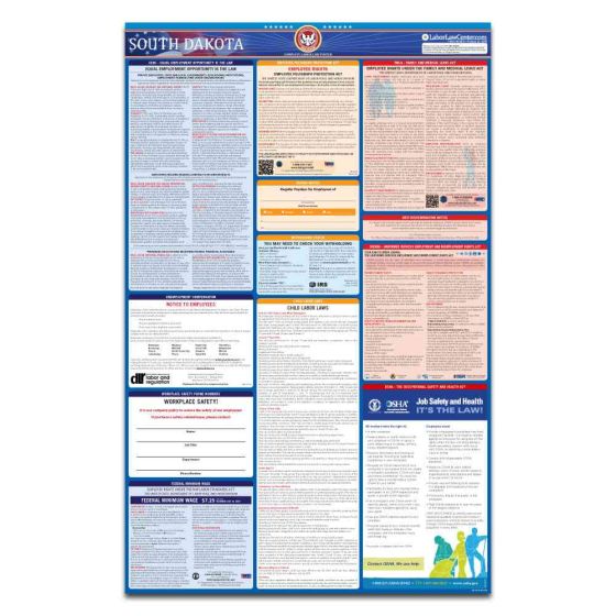 South Dakota Labor Law Poster + Compliance Protection Plan™