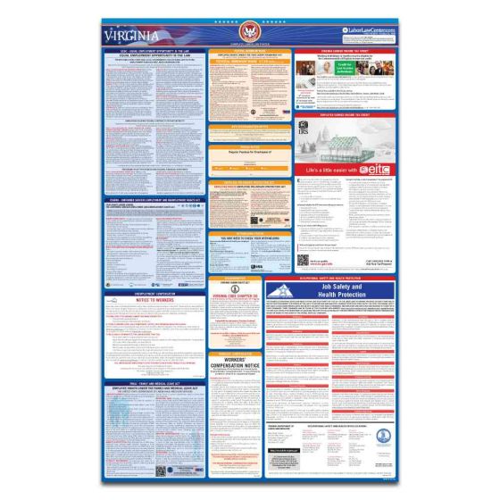 Virginia Labor Law Poster + Compliance Protection Plan™