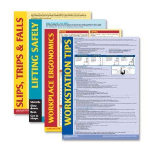 Health & Safety Ladder Poster - A4 Laminated Workplace Compliance Sign, Best Value 8 thumbnail image
