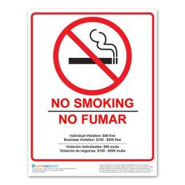 tennessee tobacco law No Smoking Posters