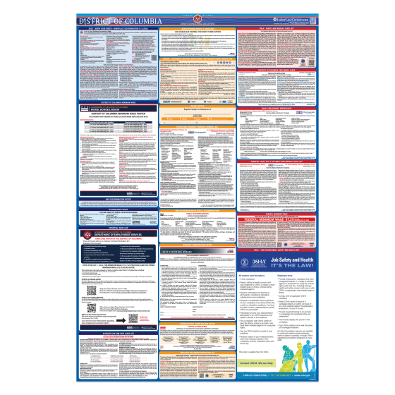 District of Columbia Labor Law Poster