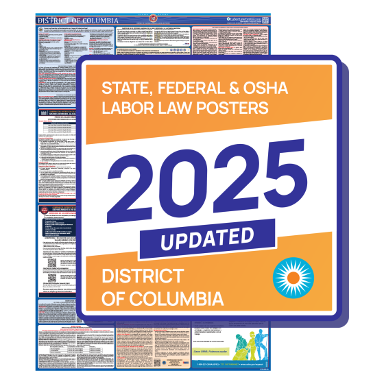 District of Columbia & Federal Labor Law Posters - Spanish