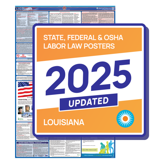 Louisiana & Federal Labor Law Posters - Spanish