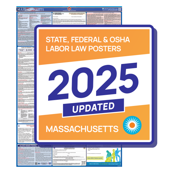 Massachusetts & Federal Labor Law Posters - Spanish