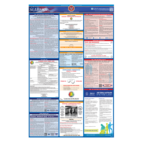 Alabama Labor Law Poster