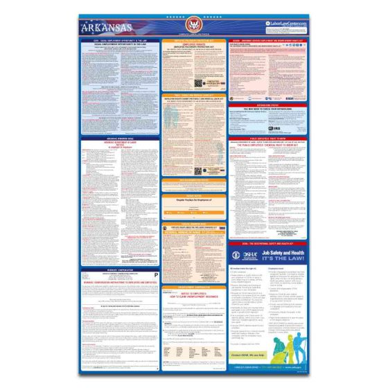 Arkansas Labor Law Poster + Compliance Protection Plan™
