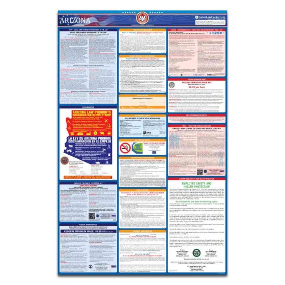 Arizona Labor Law Poster + Compliance Protection Plan™