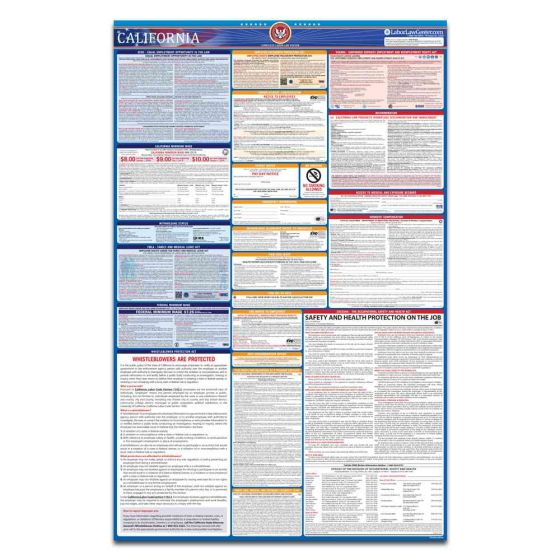 Distributor California & Federal Labor Law Posters