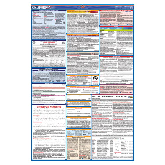 California Labor Law Poster