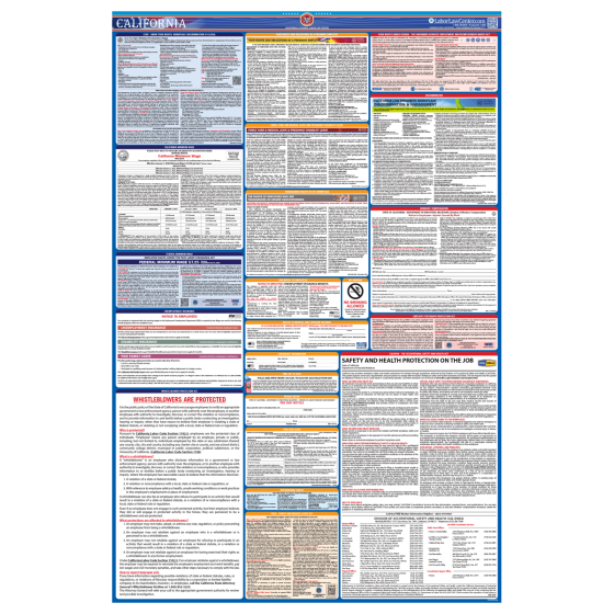 California Labor Law Poster