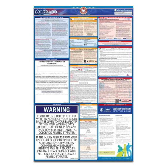 Colorado Labor Law Poster + Compliance Protection Plan™