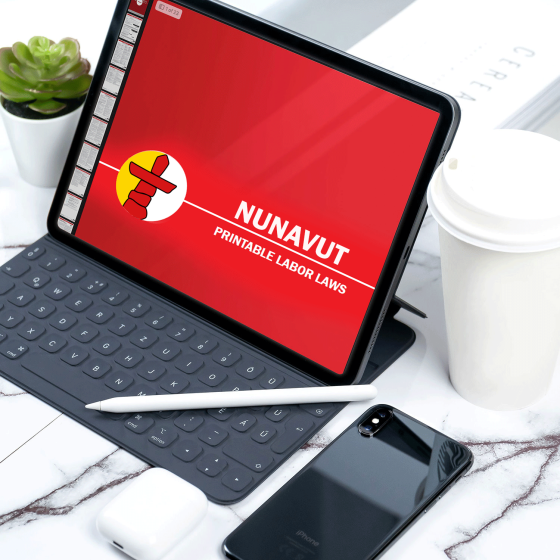 Nunavut Digital Labor Law Poster
