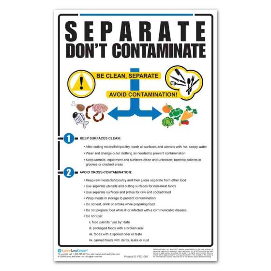 Separate Don't Contaminate