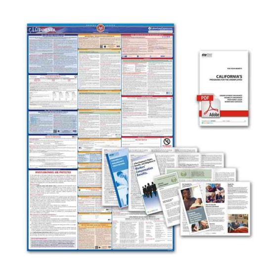 California Mandatory Poster and Forms Bundle