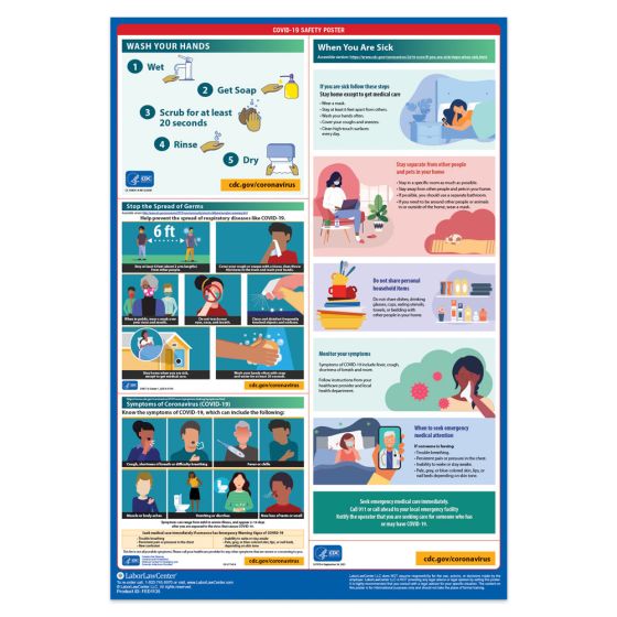 COVID-19 Safety Poster for the Workplace