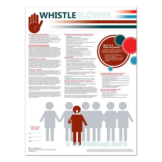 Whistleblower Protection Poster