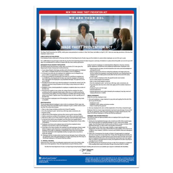 New York Wage Theft Prevention Act