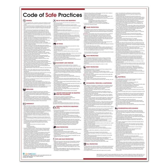 Code of Safe Practices