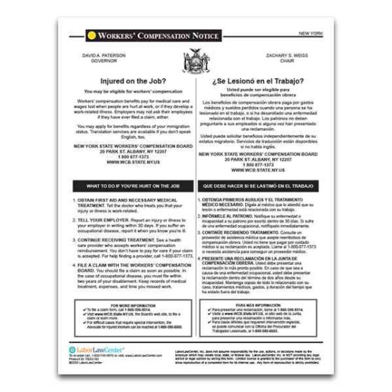 New York Workers Compensation Notice