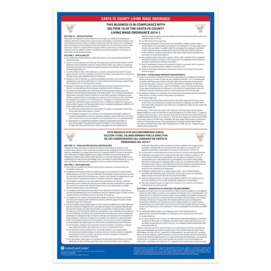 Santa Fe County Living Wage Ordinance