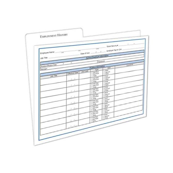 Employment History Folder