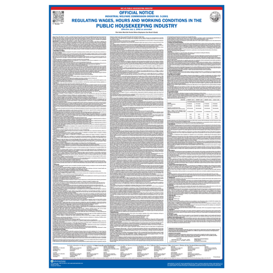 IWC Poster #5 Public Housekeeping Industry