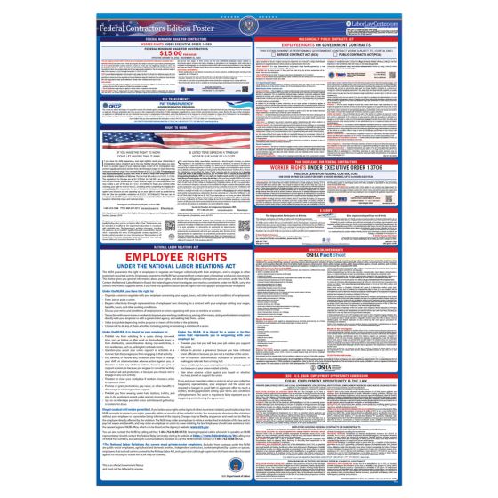 Federal Contractors Edition Poster