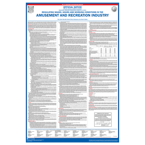 IWC Poster #10 Amusement and Recreation Industry