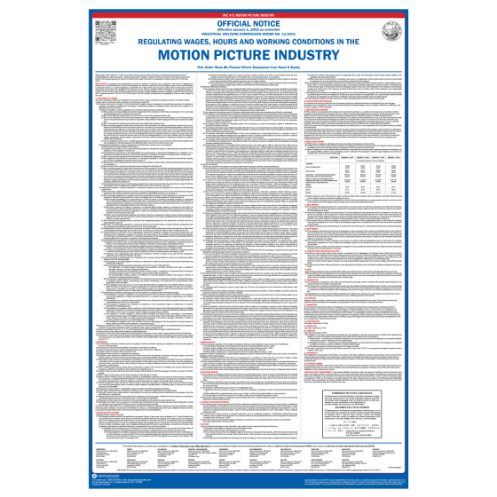 IWC Poster #12 Motion Picture Industry