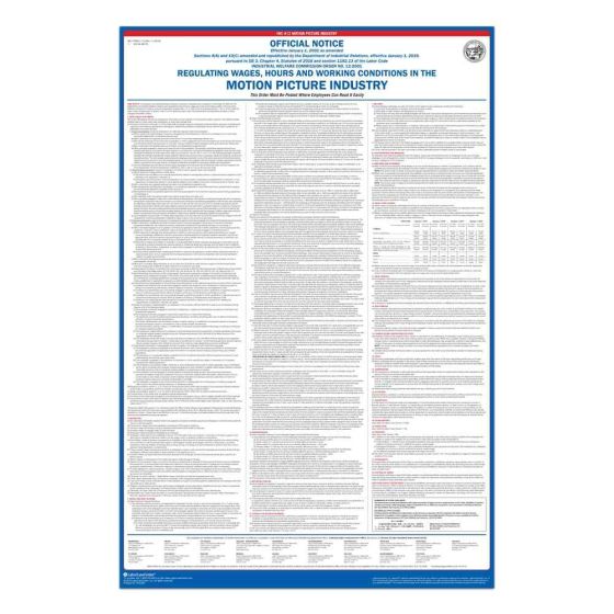 IWC Poster #12 Motion Picture Industry