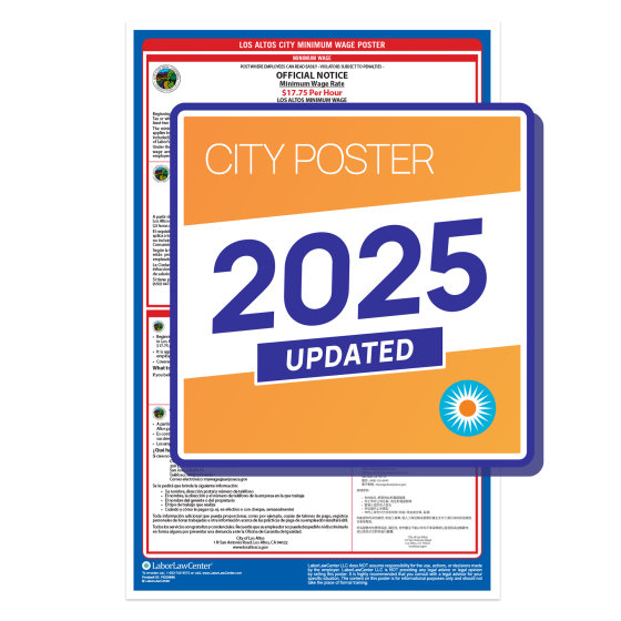 Los Altos Labor Law Poster