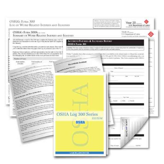 OSHA Log Series 300 System