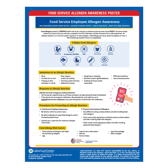 Food Service Employee Allergen Awareness
