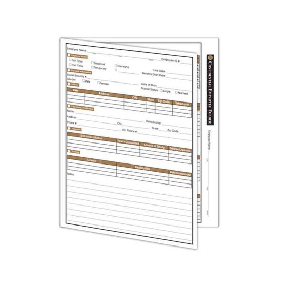 Confidential Employee Folder