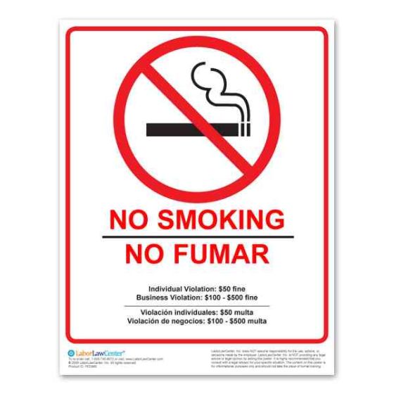 Tennessee No Smoking Poster