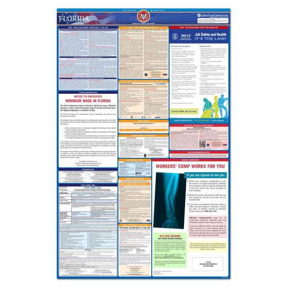 Distributor Florida & Federal Labor Law Posters