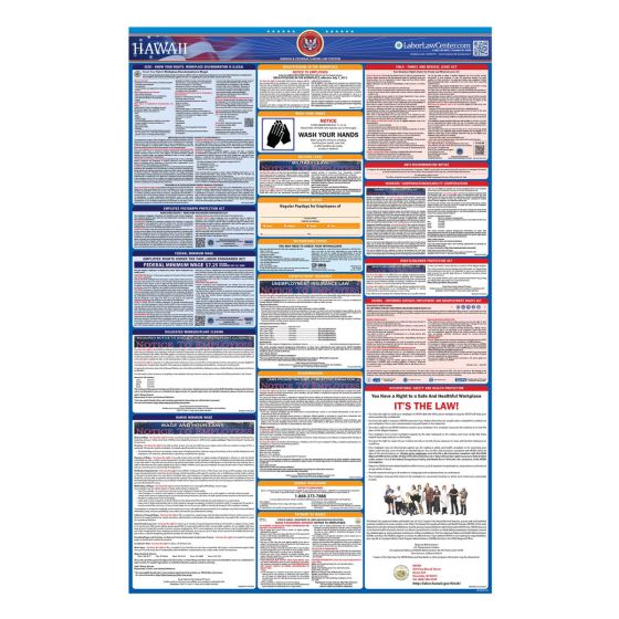 Hawaii Labor Law Poster