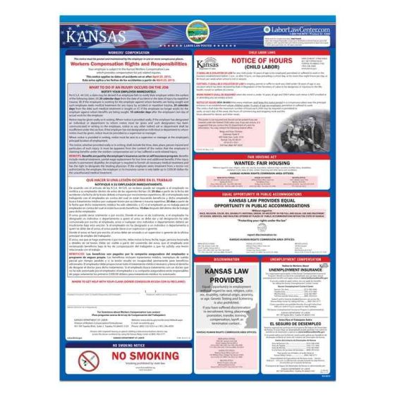Kansas State Labor Law Poster