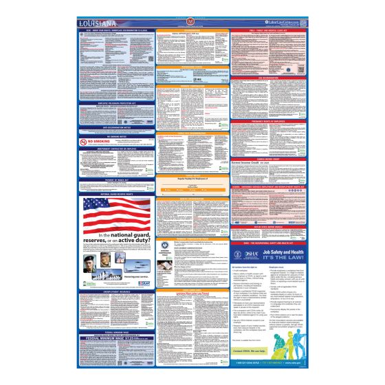 Louisiana Labor Law Poster