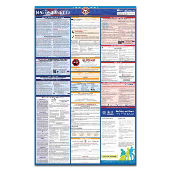 Massachusetts Labor Law Poster + Compliance Protection Plan™