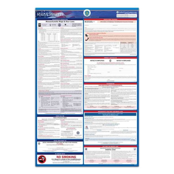 Massachusetts State Labor Law Poster