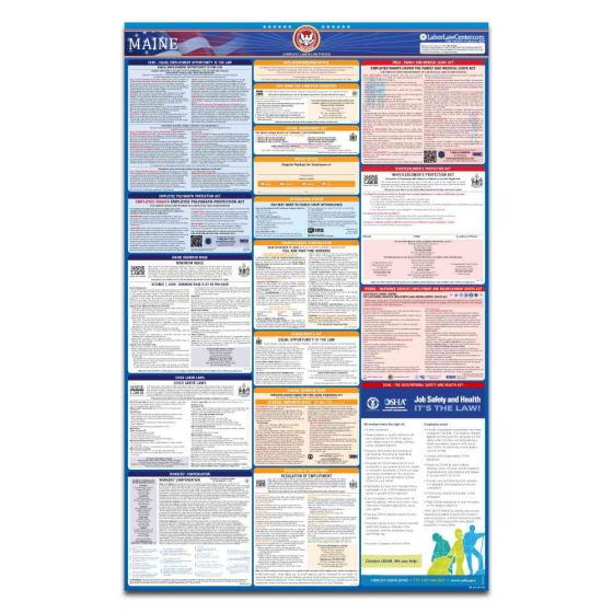 Maine Labor Law Poster + Compliance Protection Plan™