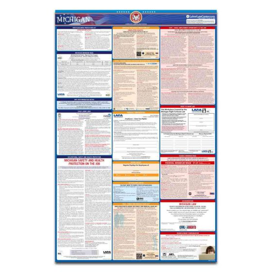 Michigan Labor Law Poster + Compliance Protection Plan™